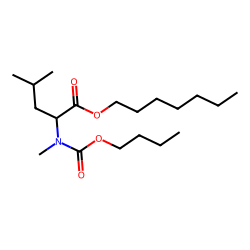 L-leucine, n-butoxycarbonyl-n-methyl-, heptyl ester