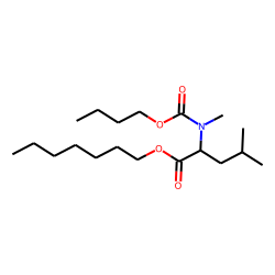 l-Leucine, n-butoxycarbonyl-N-methyl-, heptyl ester
