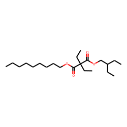 Diethylmalonic acid, 2-ethylbutyl nonyl ester