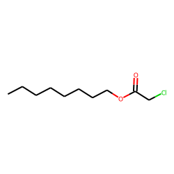 Chloroacetic acid, octyl ester