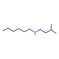 isoamyl-n-hexyl-amine