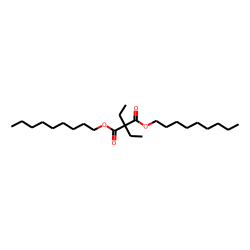 Diethylmalonic acid, dinonyl ester