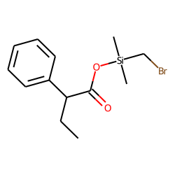 (.+/-.)-2-Phenylbutyric acid, bromomethyldimethylsilyl ester