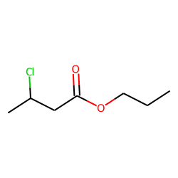 Propyl 3-chlorobutanoate