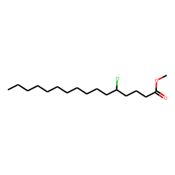 5-Chlorohexadecanoic acid, methyl ester