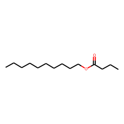 Butanoic acid, decyl ester