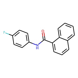 1-Naphthalenecarboxamide, N-(4-fluorophenyl)-