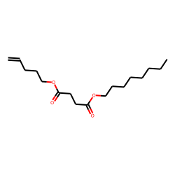 Succinic acid, octyl pent-4-enyl ester