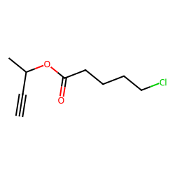 5-chlorovaleric acid, but-3-yn-2-yl ester