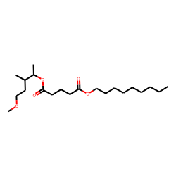 Glutaric acid, 5-methoxy-3-methylpent-2-yl nonyl ester