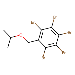 2,3,4,5,6-Pentabromobenzyl alcohol, isopropyl ether