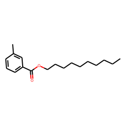 m-Toluic acid, decyl ester