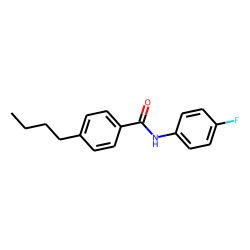 Benzamide, N-(4-fluorophenyl)-4-butyl-