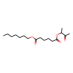 Adipic acid, heptyl 3-oxobut-2-yl ester