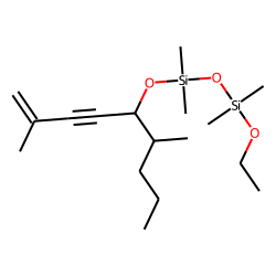 Silane, dimethyl(dimethyl(2,6-dimethylnon-1-en-3-yn-5-yloxy)silyloxy)ethoxy-