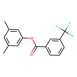 3-Trifluoromethylbenzoic acid, 3,5-dimethylphenyl ester
