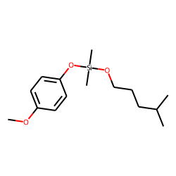 Silane, dimethyl(4-methoxyphenoxy)isohexyloxy-