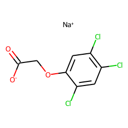 (2,4,5-Trichlorophenoxy) acetic acid, sodium salt