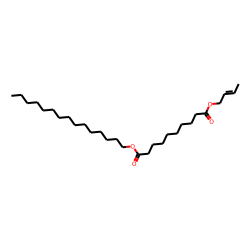 Sebacic acid, but-2-enyl pentadecyl ester