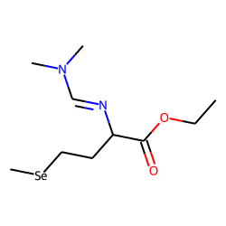 Selenomethionine, N-(dimethylamino)methylene, O-ethyl