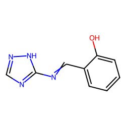 1,2,4-Triazole, 3-(sigma-hydroxybenzylidene)amino-