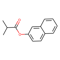 2-Methylpropionic acid, 2-naphthyl ester