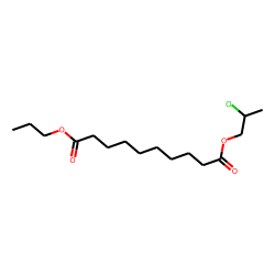 Sebacic acid, 2-chloropropyl propyl ester