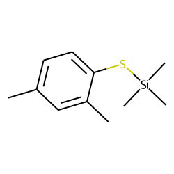 2,4-Dimethylbenzenethiol, S-trimethylsilyl-