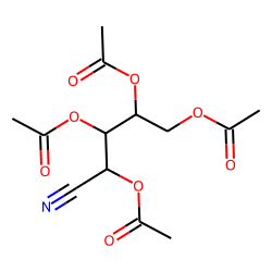 Lyxononitrile, 2,3,4,5-tetraacetate, d-