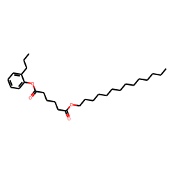Adipic acid, 2-propylphenyl tetradecyl ester