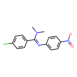 N,N-Dimethyl-N'-(4-nitrophenyl)-p-chlorobenzamidine