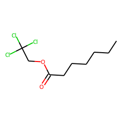 2,2,2-Trichloroethyl heptanoate