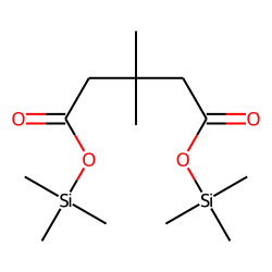 Pentanedioic acid, 3,3-dimethyl-, bis(trimethylsilyl) ester