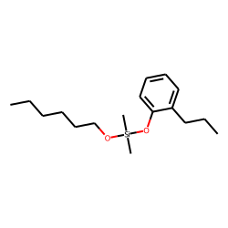 Silane, dimethyl(2-propylphenoxy)hexyloxy-