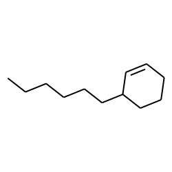Cyclohexene,3-hexyl-