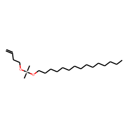 Silane, dimethyl(but-3-enyloxy)pentadecyloxy-