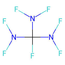 Heptafluoromethanetriamine