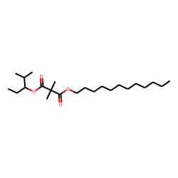 Dimethylmalonic acid, dodecyl 2-methylpent-3-yl ester