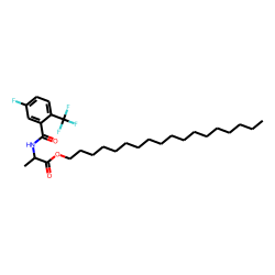 D-Alanine, N-(5-fluoro-2-trifluoromethylbenzoyl)-, octadecyl ester