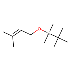3-Methyl-2-buten-1-ol, tert-butyldimethylsilyl ether