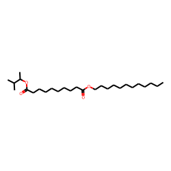 Sebacic acid, dodecyl 3-methylbut-2-yl ester