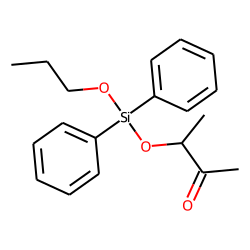 Silane, diphenyl(3-oxobut-2-yloxy)propoxy-
