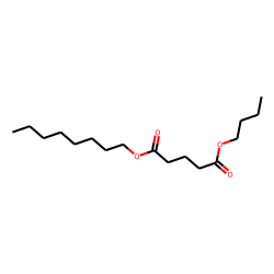 Glutaric acid, butyl octyl ester