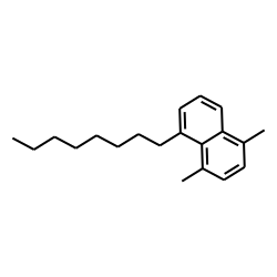 Naphthalene, 1,4-dimethyl-5-octyl-