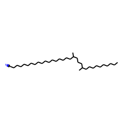 18,22-Dimethyl-dotriacontyl cyanide