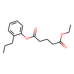 Glutaric acid, ethyl 2-propylphenyl ester