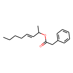 Phenylacetic acid, oct-3-en-2-yl ester