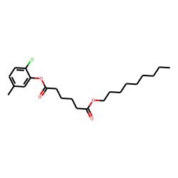 Adipic acid, 2-chloro-5-methylphenyl nonyl ester