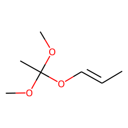Dimethyl(E)-1-propenyl orthoacetate