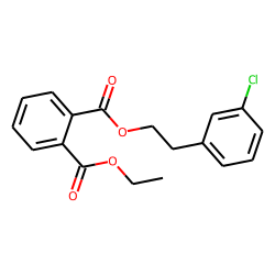 Phthalic acid, 2-(3-chlorophenyl)ethyl ethyl ester
